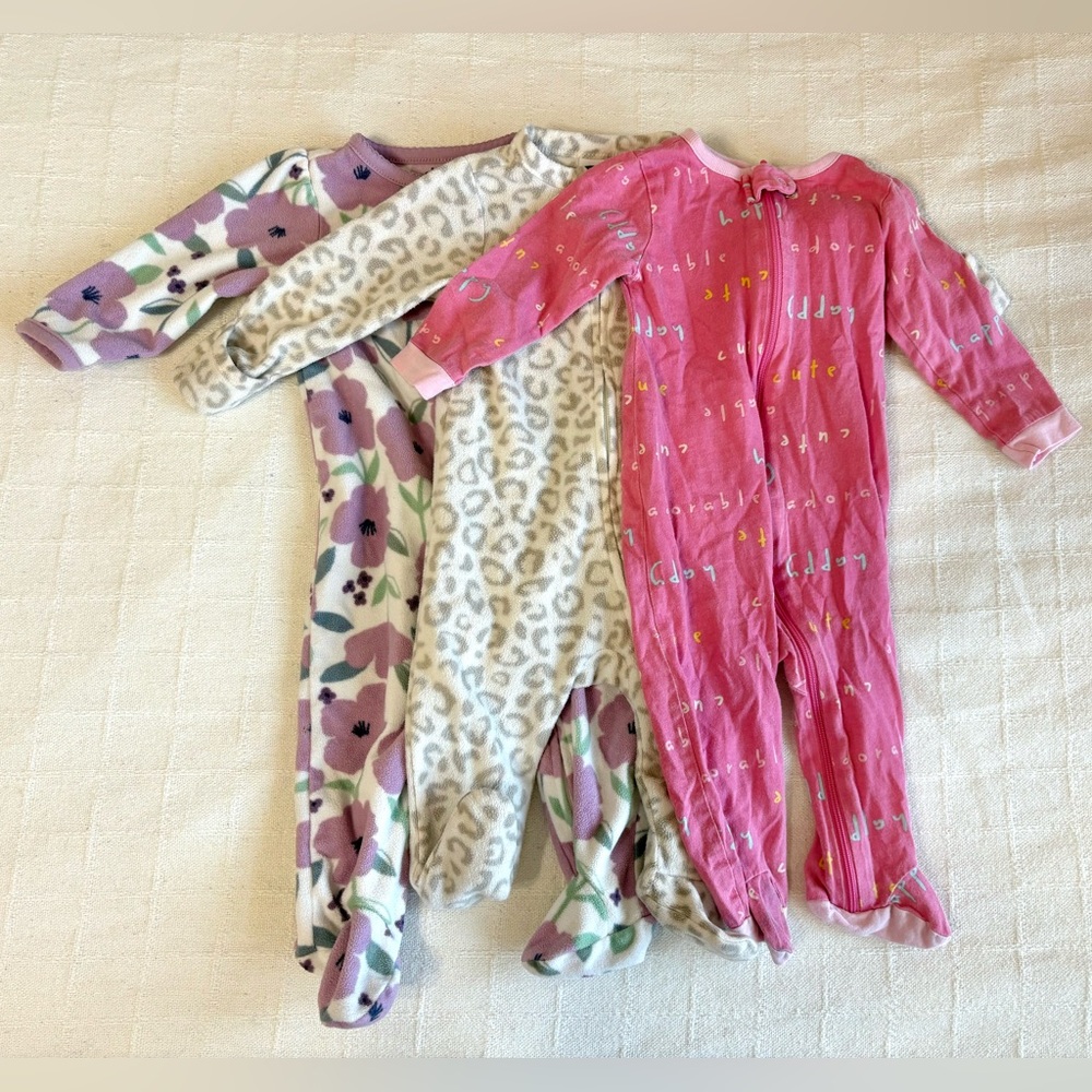 Baby pajama bundle size 3-6 months